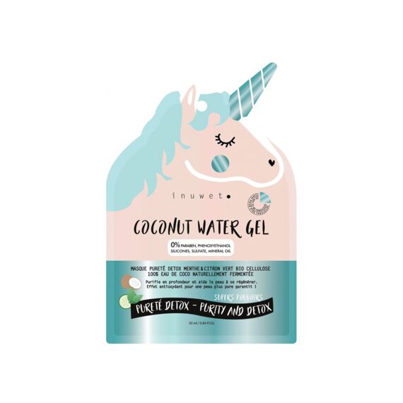 Inuwet Unicorn Face Masker Purity Detox Bio Cellulose