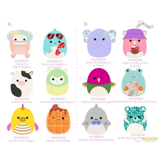 Squishmallows Plush 19Cm Assortiment Prijs per stuk