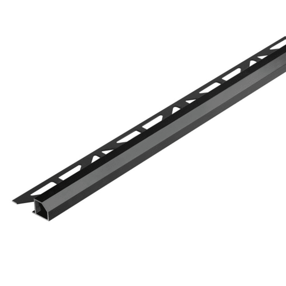 Profiel Dpdae 100-Sw 250 Cm Alu Geanodiseerd Zwart