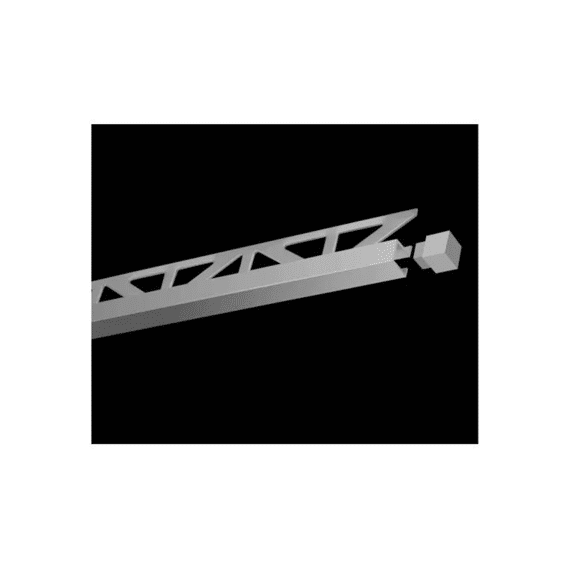 Profiel Dpsac 1165 250 Cm Betongrijs