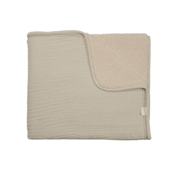 Pericles Deken Wieg Creme/creme 75x100cm