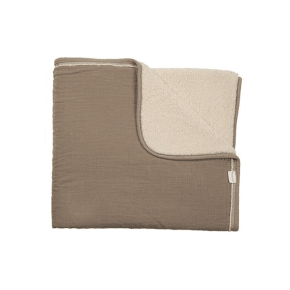 Pericles Deken Bed Chocolate/creme 100x150cm