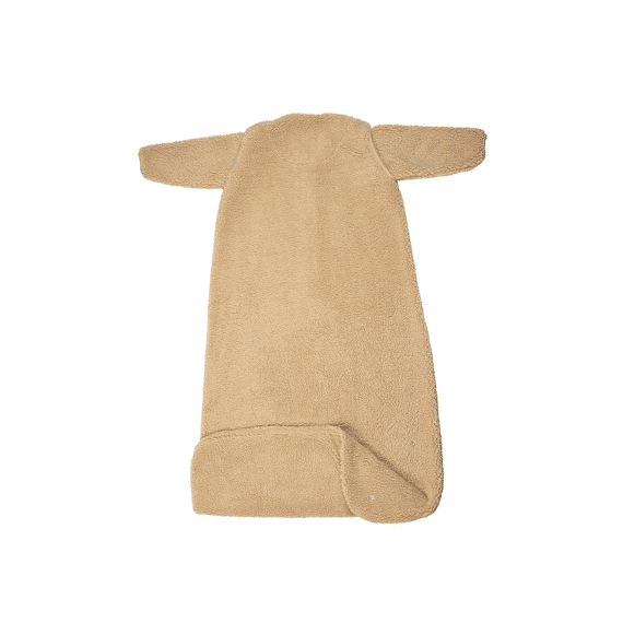 Pericles Slaapzak Teddy Caramel 90-110Cm + Mouw