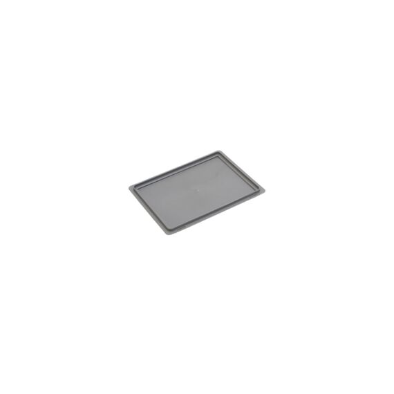 Budget Line Opliggend Deksel 400X300X19Mm Grijs