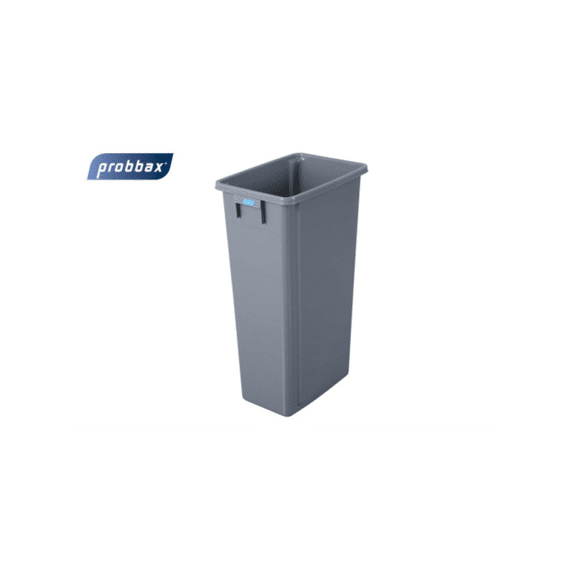 Probbax Rechthoekige Sorteerafvalbak 80L 320X460X762Mm Grijs