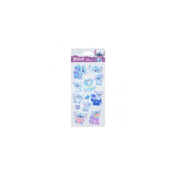 Stitch Pastel Stickers Pop Up Blue