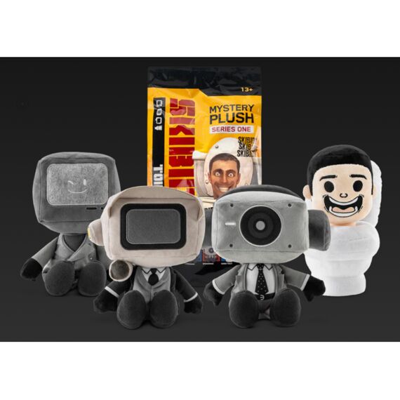 Skibidi Toilet Mystery Plush