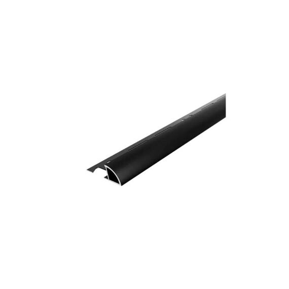 Profiel Dracm 811 250 Cm Alu Zwart Mat Gecoat