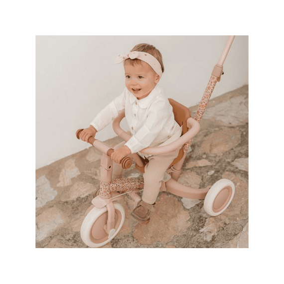 Little Dutch 4 in 1 Driewieler Pink