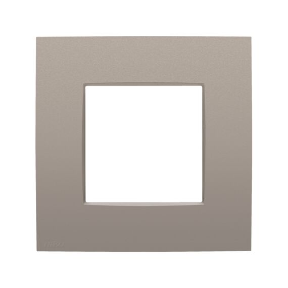 Afdekplaat 1-Voudig Intense Bronze