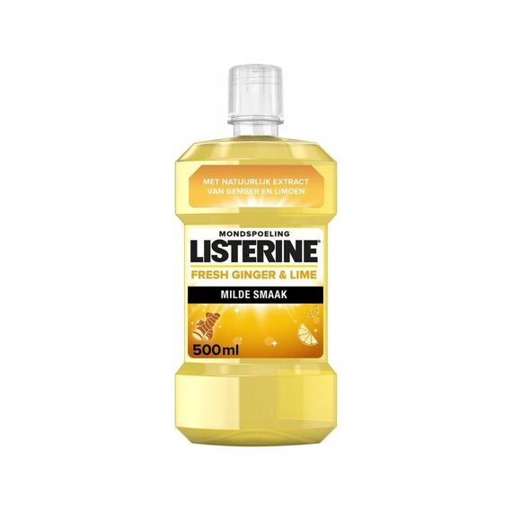 Listerine Mondspoeling Fresh Ginger & Lime 500Ml