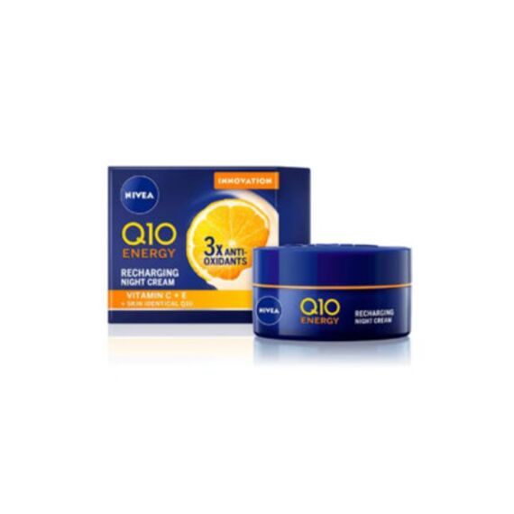 Nivea Q10 Nachtcreme Voor Vermoeide & Doffe Huid 50Ml