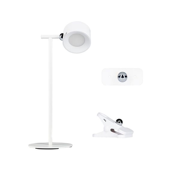 Rechargeable Table/Spot Lamp White (3In1)