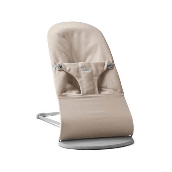 Babybjorn Wipstoeltje Bliss Geweven Melange Lichtbeige