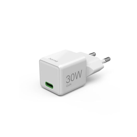 Hama Snellader Usb-C Super Mini-Oplader Pd 30W Wit