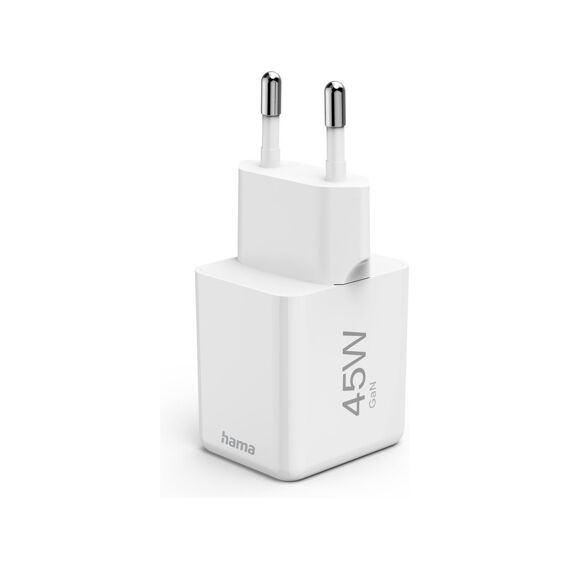 Hama Snellader Usb-C Super Mini-Oplader Pd 45W Wit