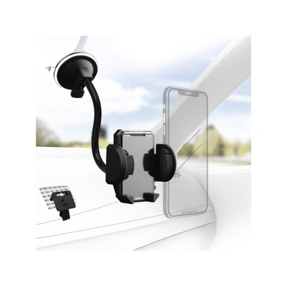 Hama Gsm-Houder 2-In-1 Voor De Auto Multi 360 Graden Draaibaar