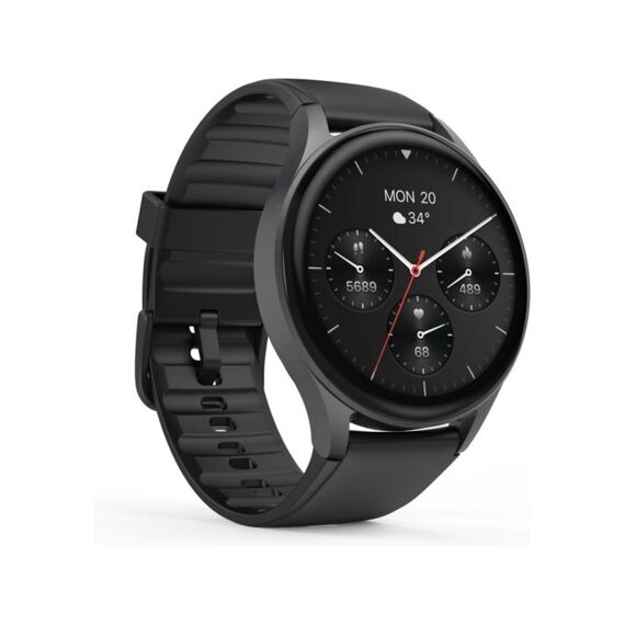 Hama Smartwatch 8900 Gps Amoled Met Telefoonfunctie Alexa Rond Zwart