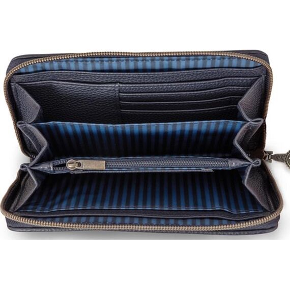 Pip Studio Z25 Willow Portemonee Stripe Blue 18X3X11Cm