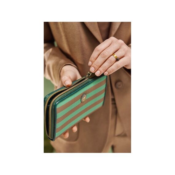 Pip Studio Z25 Willow Portemonee Stripe Green 18X3X11Cm