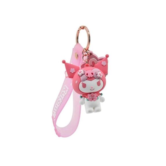 Yume Hello Kitty And Friends Keychain With Hand Strap Sakura Series Assortiment Prijs per Stuk