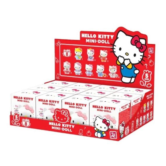 Yume Hello Kitty 5Cm Figurine Dressup Series Assortiment Prijs Per Stuk