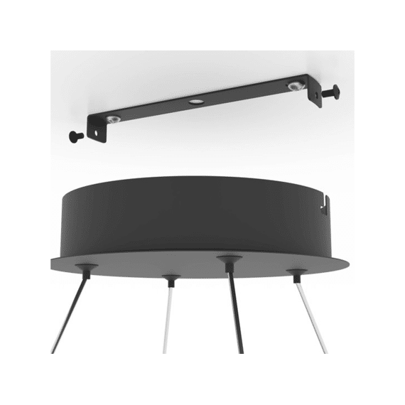 Eglo Hanglamp Parruta Staal Zwart