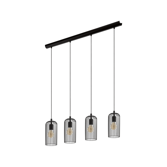 Eglo Hanglamp Roccamena Staal Zwart