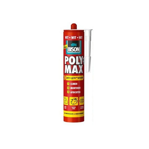 Bison Poly Max Express 425Gr - Wit