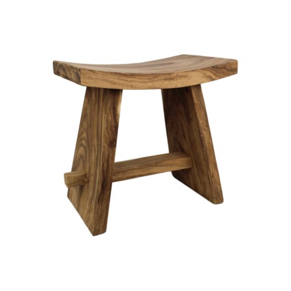 Kruk Osaka Rechthoekig 48x30x47cm Naturel-munggur