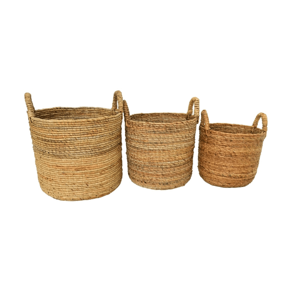 Mand Naturel-bananenblad Groot