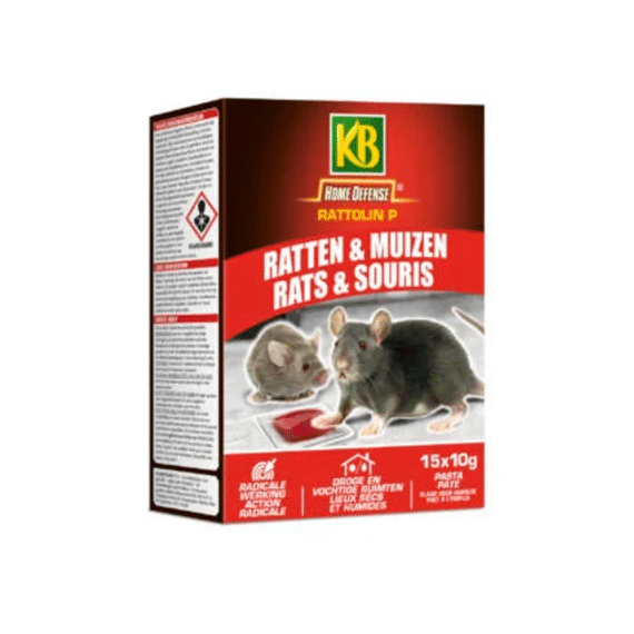 Kb Home Defense Ratten En Muizen Pasta 150Gr