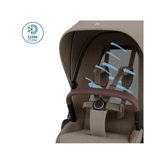 Maxi Cosi Fame Wandelwagen Twillic Truffle