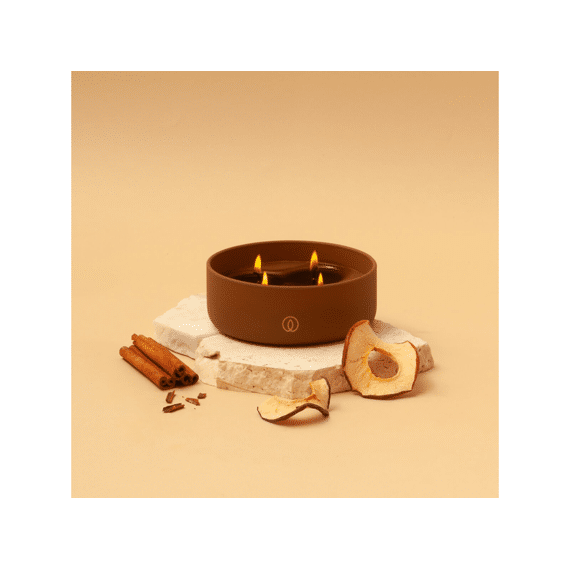 Spaas Glow Geurkaars Glas 4-Wiek - Warm Wonder - Brandduur 20 Uur