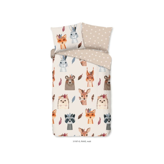Good Morning Kids Dekbedovertrek 31197 Multi 140x220