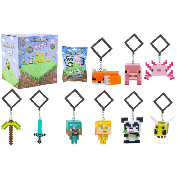 Minecraft 3D Foam Bag Clip
