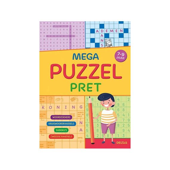 Mega Puzzelpret 7-9 Jaar