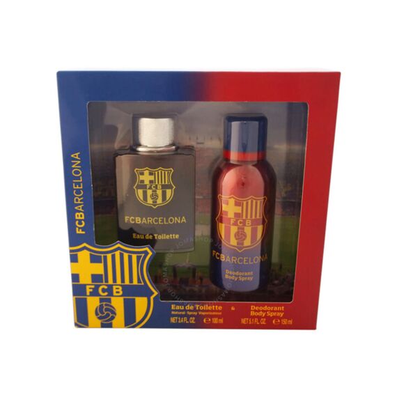 Fc Barcelona Gift Set Eau De Toilette 100Ml + Deodorant 150Ml