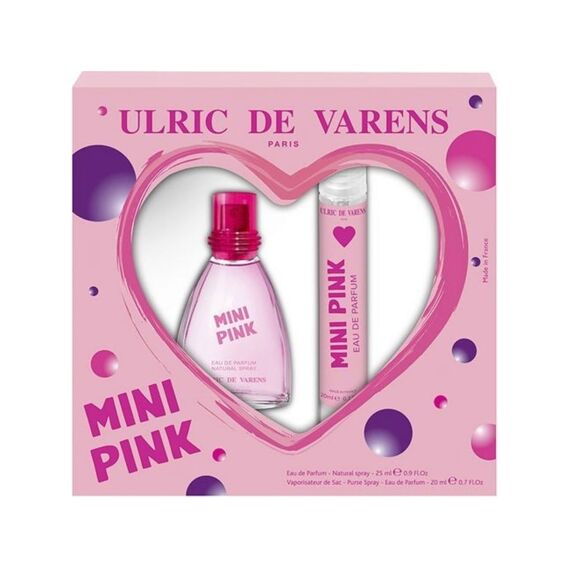 Udv Mini Pink Eau De Parfum 25Ml + Travelspray 20Ml