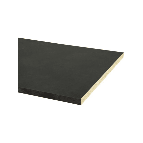 Aanrechtblad 302x63.5x2.8cm Beton Antrac