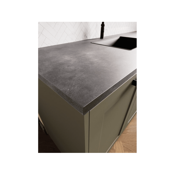 Aanrechtblad 302x63.5x2.8cm Beton Antrac