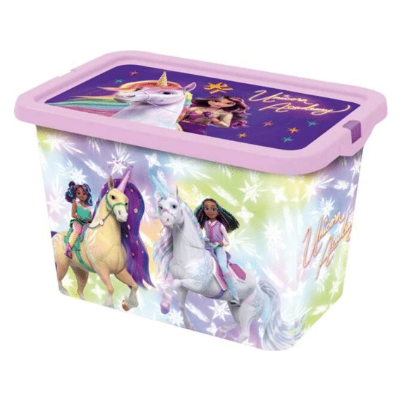 Unicorn Academy Storage Click Box 7 L