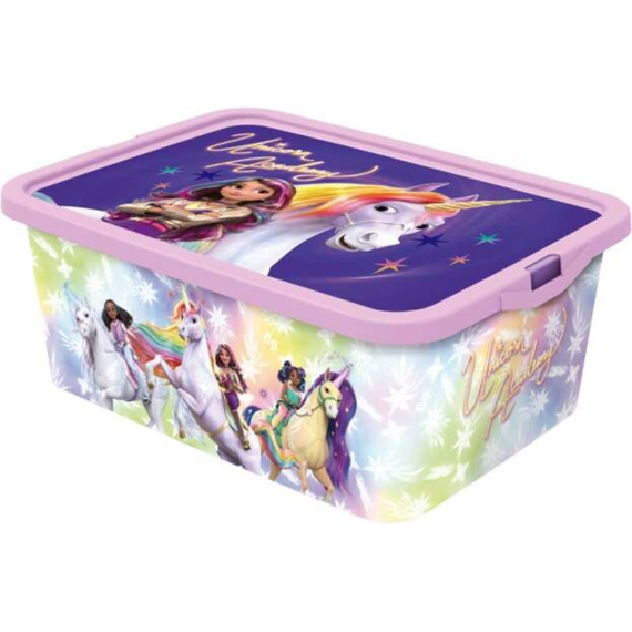 Unicorn Academy Storage Click Box 13 L