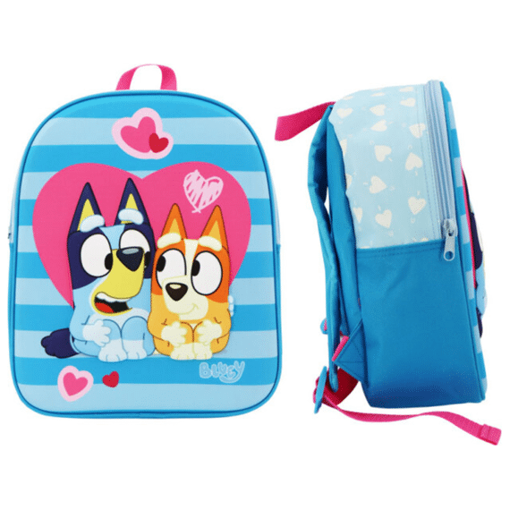 Bluey 3D Rugtas 32X12X26Cm