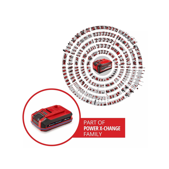 Einhell Batterij 18V 4Ah Stof En Water Beschermend