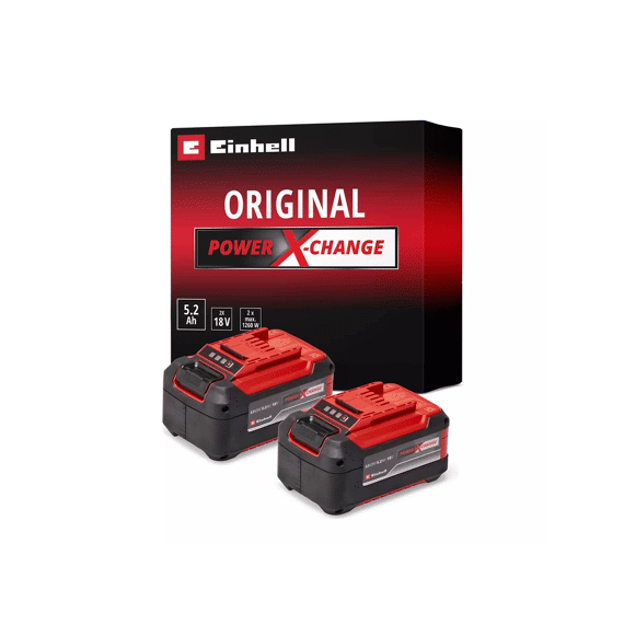 Einhell Batterij Duo Pack 18V 5.2Ah
