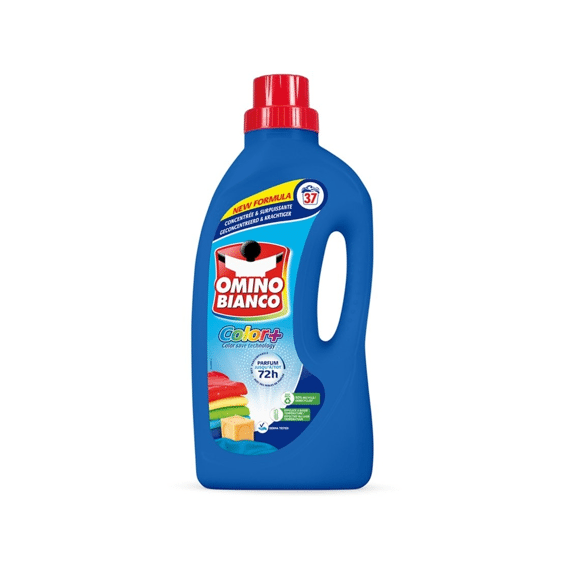 Omino Bianco Wasmiddel Vloeibaar Color+ 37 Scoops/1.480l