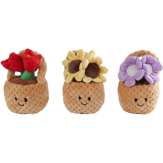 Take Me Home Plant Bloemenmand Pluche 18cm Assortiment Prijs Per Kleur