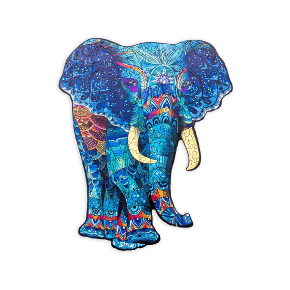 Houten Puzzel A3 Olifant