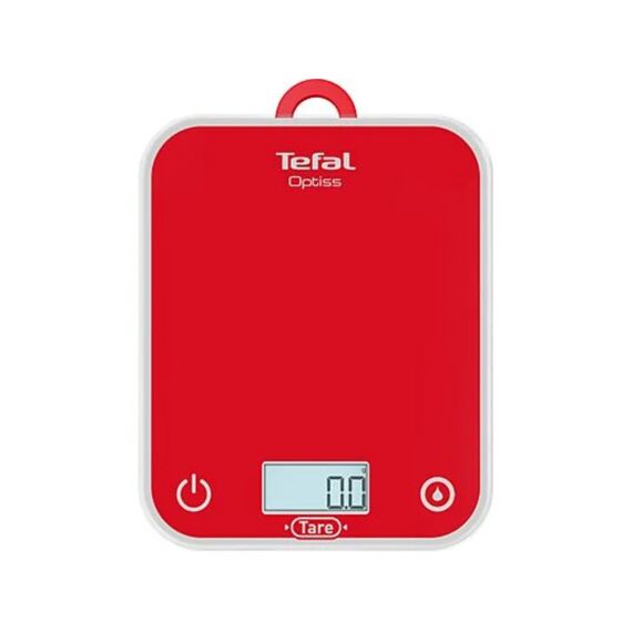 Tefal Bc50U3V0 Keukenweegschaal Optiss Rood